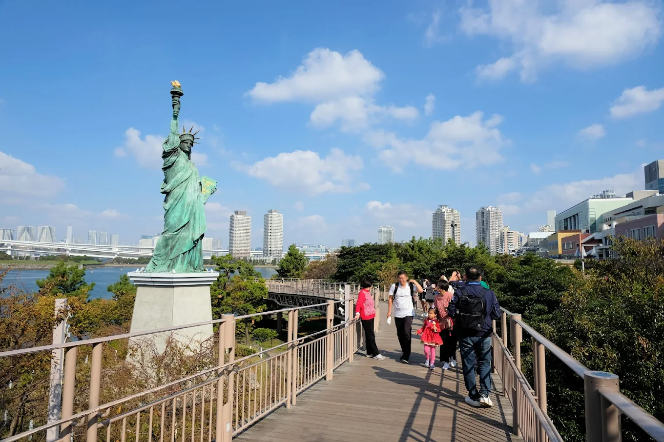 Tokyo Skyline at Odaiba